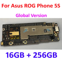 Global Best Working Electronic Panel Mainboard For Asus ROG Phone 5S ROG5S Motherboard Card Fee Circuits Flex Cable Plate