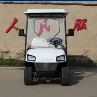 Competitive Price 6 Passenger Club Car 6 Seats 4 Wheels And Tires China Lithium Battery Electric Golf Cart With Luggage Rack