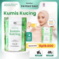[Official] Teh Kumis Kucing Detoplus - Teh Celup Minuman Instan Rempah Alami Kumis Kucing - Halal & 