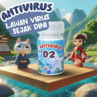 OBAT KUCING VITAMIN D2 OBAT AMPUH PANLEU, CALICI, DISTEMPER, MENCRET