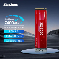 KingSpec SSD M2 NVMe 512GB 1TB 2TB 4TB 7000MB/s Ssd M.2 2280 PCIe 4.0 SSD Nmve Gen4 Hard Disk Drives Internal NVMe Drive for PS5