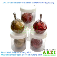 ADM OL Buhur Dupa Apel Jin Turki Super Pot Tanggung Kemasan Timah 1biji
