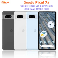 Google Pixel 7a 128GB 5G Original Unlocked mobile phone 6.1" Google Tensor G2 Octa Core 8GB RAM 64MP&amp;13MP NFC e-Sim
