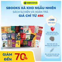 Xả Kho Sách Hàng Loạt Đồng Giá 49K Cùng SBOOKS
