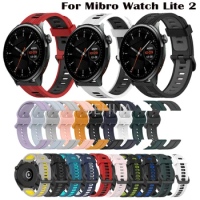 22mm WatchStrap Band For Mibro Watch Lite 2 Lite2 Strap Bracelet Silicone Wristband For Xiaomi Mi Watch S1 Active Band Wrist