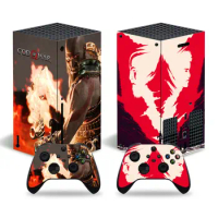 God OF War For Xbox Series X Skin Sticker For Xbox Series X Pvc Skins For Xbox Series X Vinyl Sticker Protective Skins 1