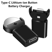 Type-C Button Battery Charger For LIR2032 1632 2025 2016 Batteries Multiple Protection Lithium Battery Charger Lightweight
