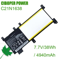 CP Laptop Battery C21N1638 38Wh For VivoBook 14 Series X442UR X442UQ X442UN F442U F442UR A480U X442UA For VivoBook 14 X442U