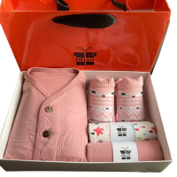 Set Bayi Putri Prewalker & Celemek Varian Pink - Kartu Ucapan & Pengemasan Kado Termasuk