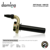 Gas Spontan Domino Italy Onroad KRR 03 Universal Original Gold