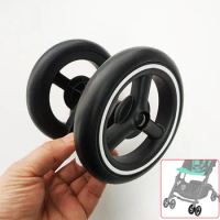 Buggy Double Row Front Wheel For GB Pockit 2S 3S 3Q Series Pushchair 11.5CM Pocket Stroller Wheel Baby Cart Accessories