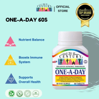 21st Century One-A-Day (60 Tablets) Multivitamin & Multimineral formula