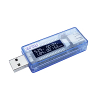 2合1測量電壓表 電壓測試儀 電流測量儀 USB監測儀 電量監測 即插即測 電流電壓檢測器(MET-USBVA工仔人)