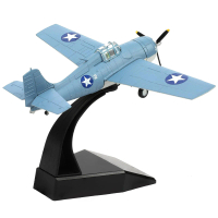 F4F แมวป่า USA นักสู้ รุ่น สเกล 1/72 เครื่องบินต่อสู้วินเทจสงครามโลก 2 เครื่องบินพลาสติกหล่อ โลหะ เค