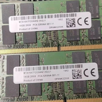 1Pcs For MT RAM 16G 16GB 2RX8 DDR4 3200 Notebook Memory MTA16ATF2G64HZ-3G2J1