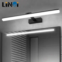 LED Wall Lamp Modern Nordic Bathroom Mirror Lamp Anti-fog Makeup Mirror Cabinet Lamp Indoor Lighting Bedroom Bedside Lighting