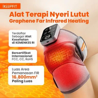 iKEEPFIT Knee Therapy K09 Sepasang - Pemanas Graphene Far Infra Red Bersertifikat Alkes Kemenkes RI 