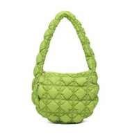 Carlyn 雲朵包 中號手袋 Wasabi 芥末色