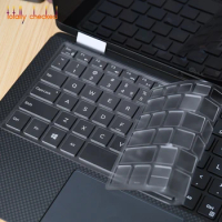 For DELL XPS 9365 13-9370 9380 13 9343 13-9360 9350 13.3 inch / XPS 15 9570 15.6'' Keyboard Cover TPU laptop Protector Skin