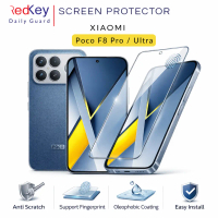 Redkey Tempered Glass Xiaomi Poco F8 Pro Ultra 5G - Anti Gores Pelindung Layar Premium