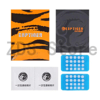 40 keping baru Pelekat Kaki DIY Esport Tiger ICE V2 Titik Kecil untuk Pad Kasut Tepi Lengkung Esport