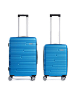 ชุดเซ็ตกระเป๋าเดินทาง 2 ชิ้น วัสดุ ABS รุ่น HY5688 ขนาด 20+24 นิ้ว สีกรมท่า