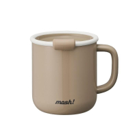 DOSHISHA - MOSH 不銹鋼保溫耳杯-淺啡 460ML