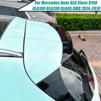 Car Rear Trunk Roof Spoiler Wing Body Kits Accessories Trim for Mercedes Benz GLA Class X156 GLA180 GLA200 GLA45 AMG 2014-2019