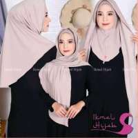 Pasmina Instan Inner Bahan Jersey Premium - Sangat Cocok dan Nyaman untuk Sehari-hari - Kerudung, Mu