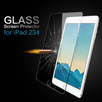 Screen Protector For Apple iPad 2 3 4 iPad2 iPad3 iPad4 2011 2012 A1460 A1458 A1395 A1396 Tablet Tempered Glass Protective Film