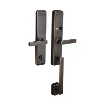 Factory direct sale wholesale door smart combination lock smart electronic copper lock door smart fingerprint lock