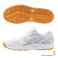 Mizuno 美津濃 羽球鞋 男鞋 女鞋 3E寬楦 SKY BLASTER 4 白【運動世界】71GA253310