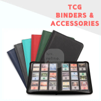 TCG Binder Collection – 4/9/12 Pocket| Toploader| PSA Slab Storage Folder and accessories