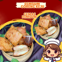 Dimsum goreng keju lumer isi 4  frozen food