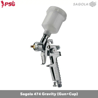 Sagola 474 Gravity (Gun+Cup) - 0.8mm