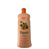 Rdl Papaya Vitamin Whitening Hand Body Lotion 600ml