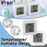 Mini LCD Digital Thermometer Hygrometer Indoor Electronic Temperature Measurement Hygrometer Sensor Meter Household Thermometers