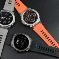 HiFuture MIX2 SmartWatch Men's Smart Watch Metal Body 1.43 Inch Screen 12 Days Battery IP68 Waterproof