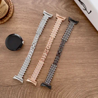 Stainless Steel Strap For Correa Google Pixel Watch Band Pixel Watch Diamond Strap Bracelet Replacement Smart Watch Wristband