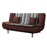 文創集 西亞棉麻布獨立筒沙發床(二色可選＋展開式機能)-190x118x49cm免組