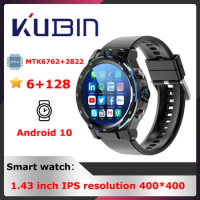 SmartWatch 2022 for Men 4g Net Dual System Android 10 Dual Chip Smart Watch Adult GPS WiFi Battery 8MP Camera Men Smartwatch