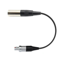 HIXMAN CA616 Convert Adapter For Shure TA4F To Sennheiser Shure Audio Limited WisyCom FVB 3-Pin Wireless Bodypack Transmitter
