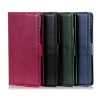Vintage Plain Case For SONY XPERIA 5 1 10 V III LITE Phone Cases Matte Leather Magnet Book Cover FOR XPERIA 5 1 III Animal Coque