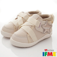 日本IFME健康機能童鞋-森林大地系列學步鞋IF20-232014淺褐色(寶寶段)