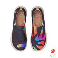 uin 西班牙原創設計 女鞋 愛的掌心3彩繪休閒女鞋W1711245(彩繪)