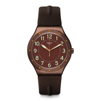 Swatch 金屬系列手錶 COPPER TIME 一銅出遊-43mm
