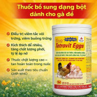 Tetravit Eggs (hủ 1kg) Điều trị viêm tắc vòi trứng, viêm buồng trứng, kích thích đẻ nhiều, tăng chất