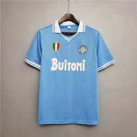 Áo đấu bóng đá cổ điển Napoli sân nhà sân khách World Cup 2026 86 87 88 89 90 91 Shirtsabac