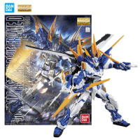 In Stock Original Bandai Mg 1/100 Gundam MBF-P03D Astray Blue Frame D Genuine Model Collection Ornaments Action Anime Figure Toy