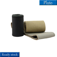 Penutup Roda Stereng, Dijahit Tangan, Diperbuat daripada Bahan Microfiber, Penyerap Peluh, Bernafas,